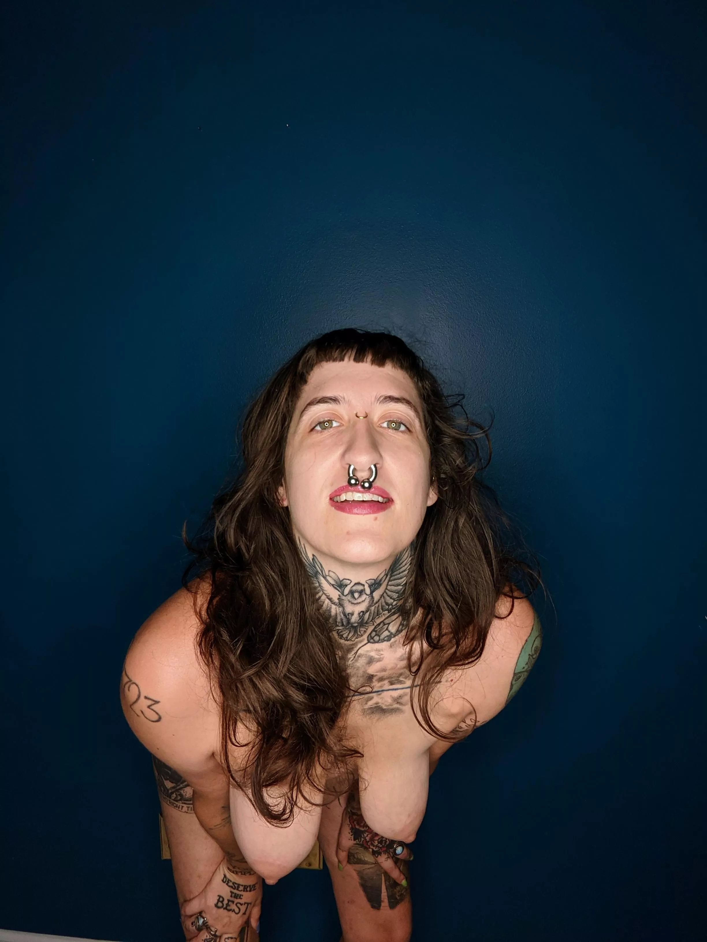 Do you want me to hang these tits in your face? [Oc]