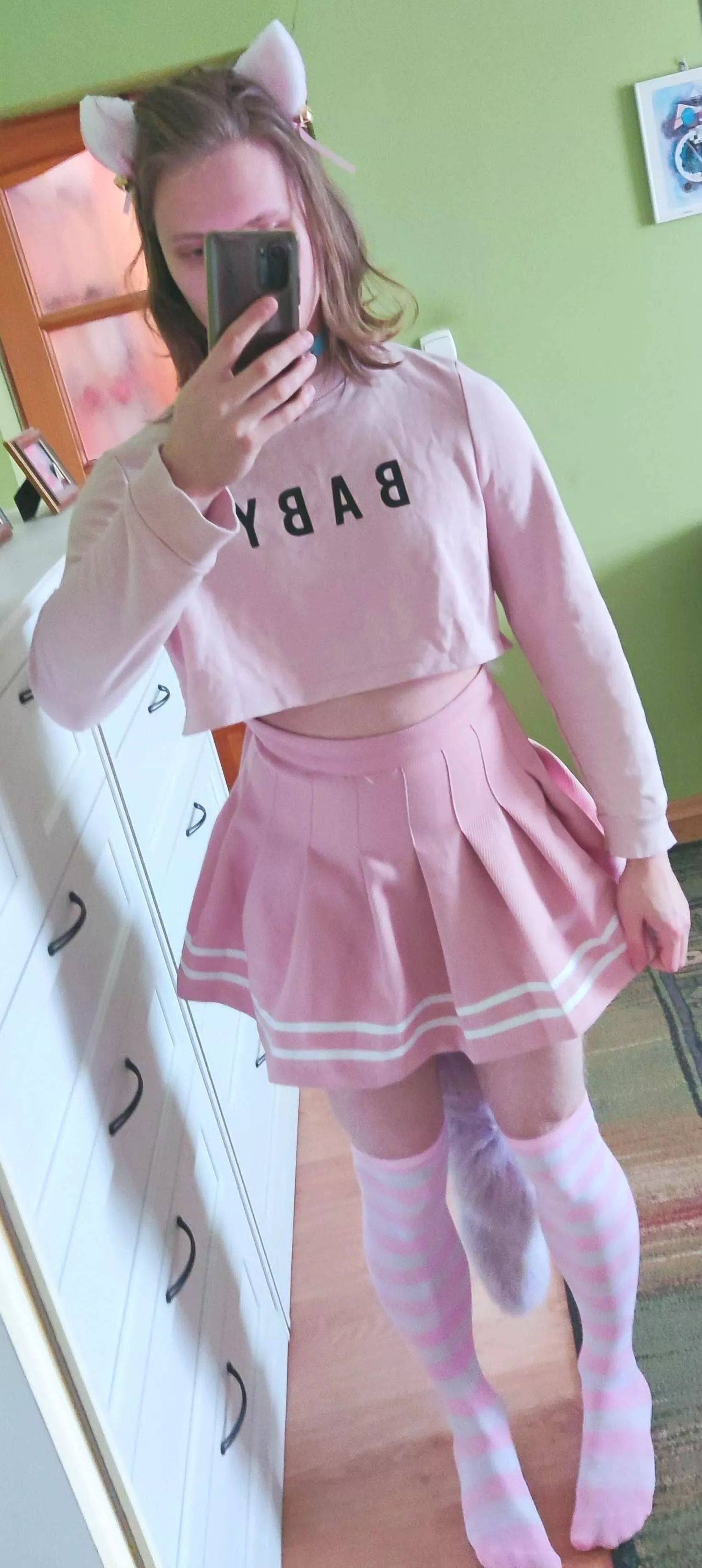 Do You want to adopt a pink cat?