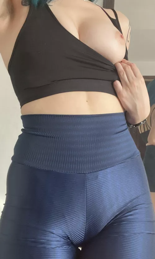Do you want to fuck me at the gym or when we get back?
