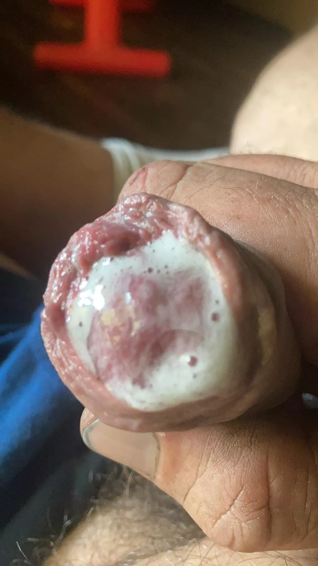 Does dads cream look good enough to eat(precum)
