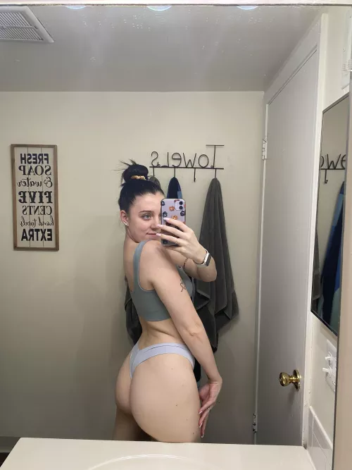 Does my ass look good from this angle?