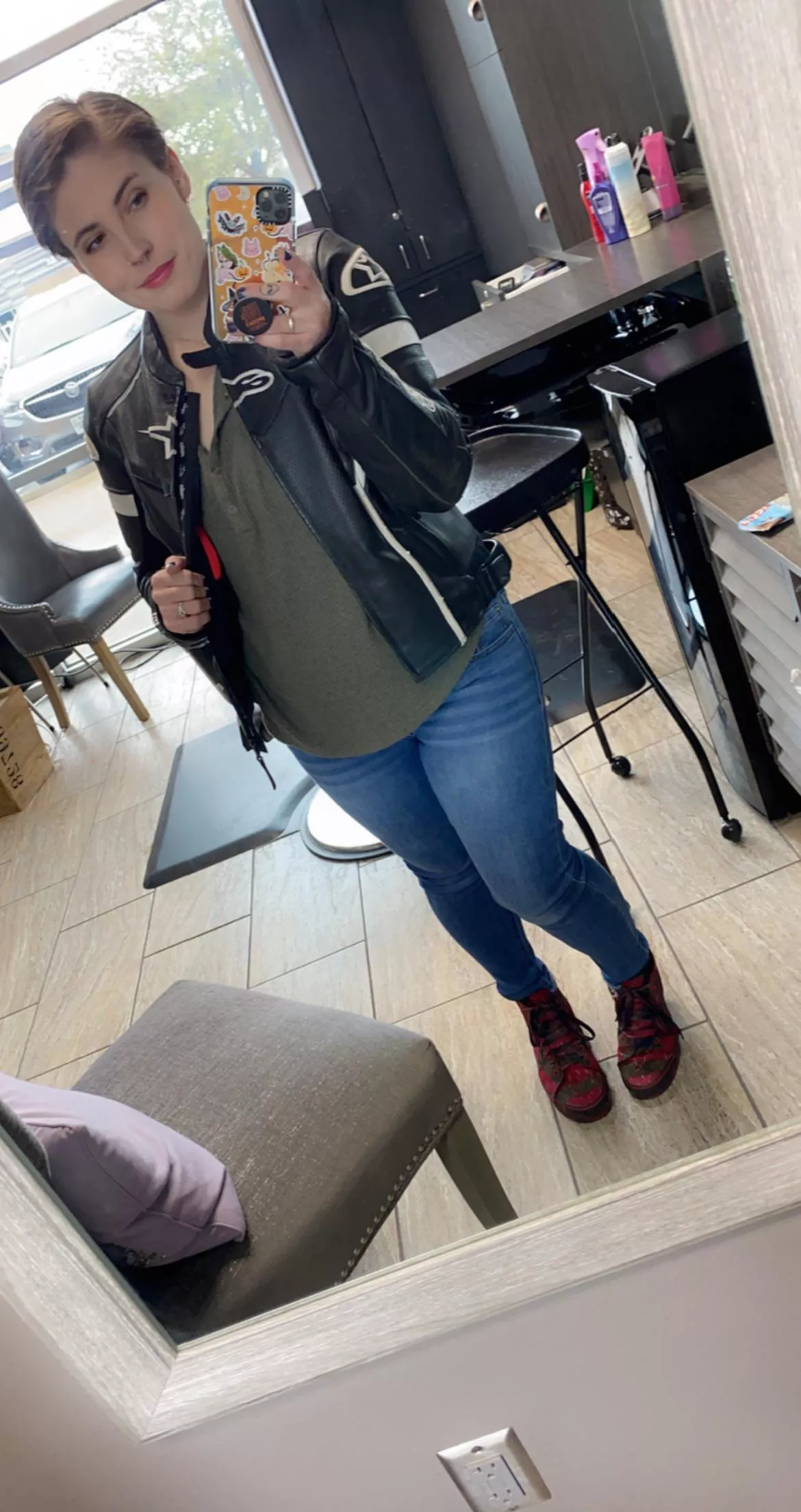 Does my motorcycle leather count?