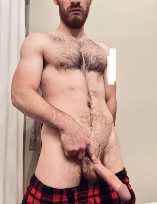 Does plaid make my cock look big? [35]