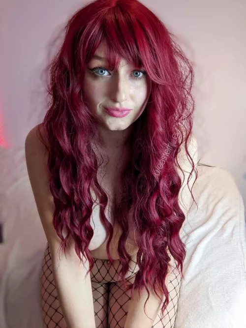 Does the red hair suit me?