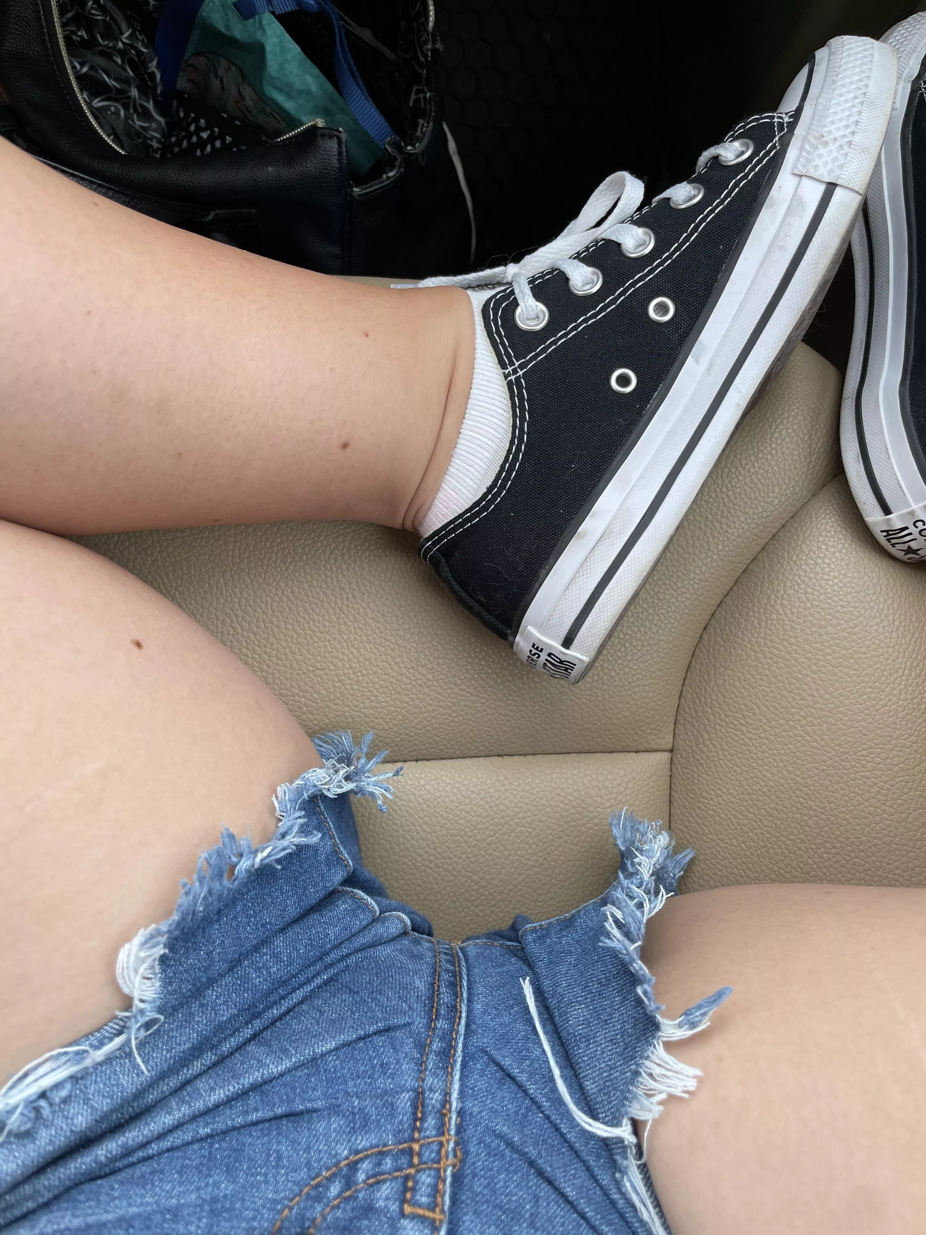 Does this count? What if I told you there was nothing in between my shorts and my 😼.