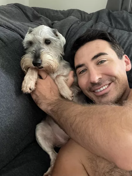 Dog sitting for the neighbors 😁 Dog sitting for the neighbors 😁