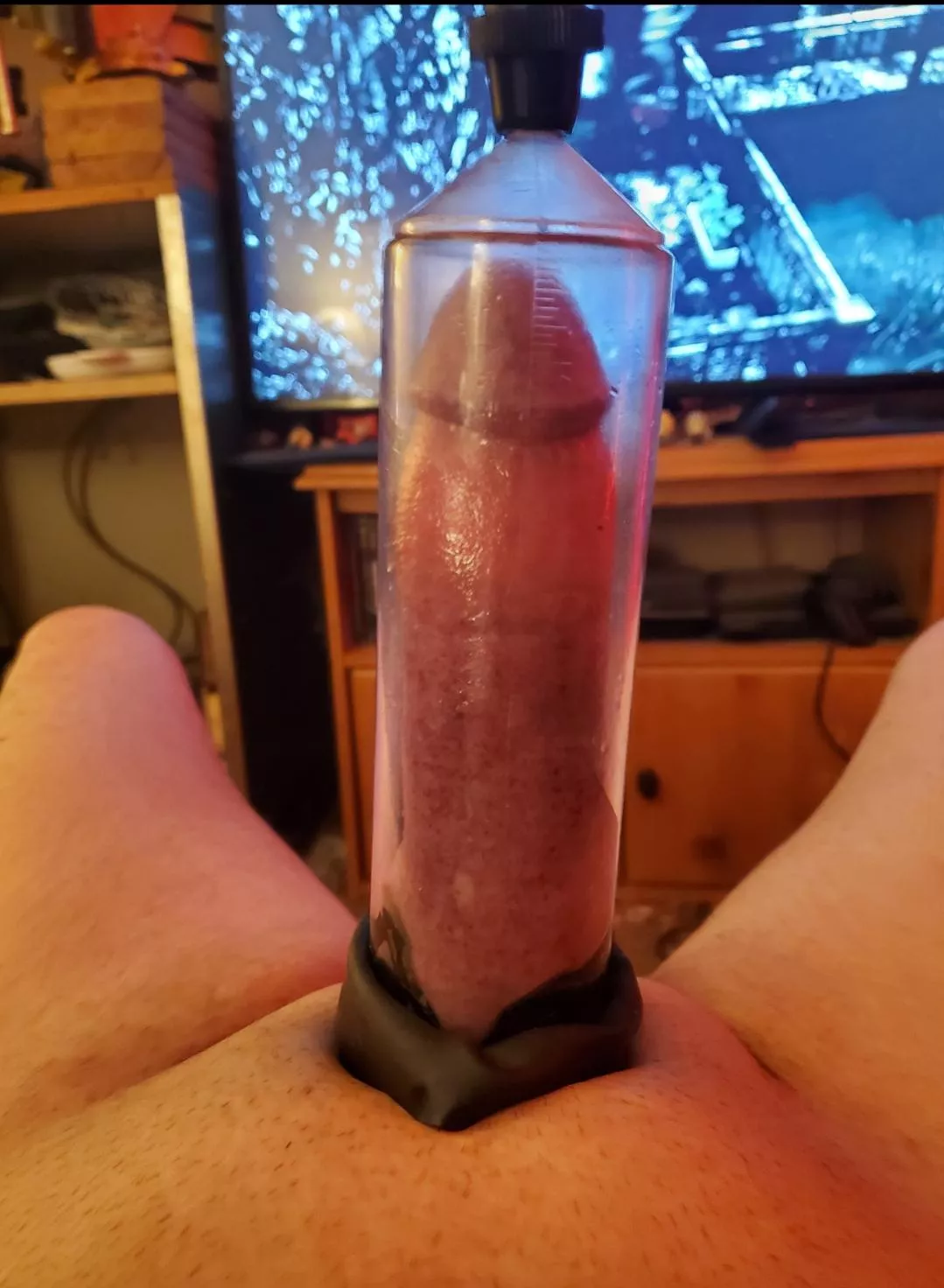 Doing a marathon pump session