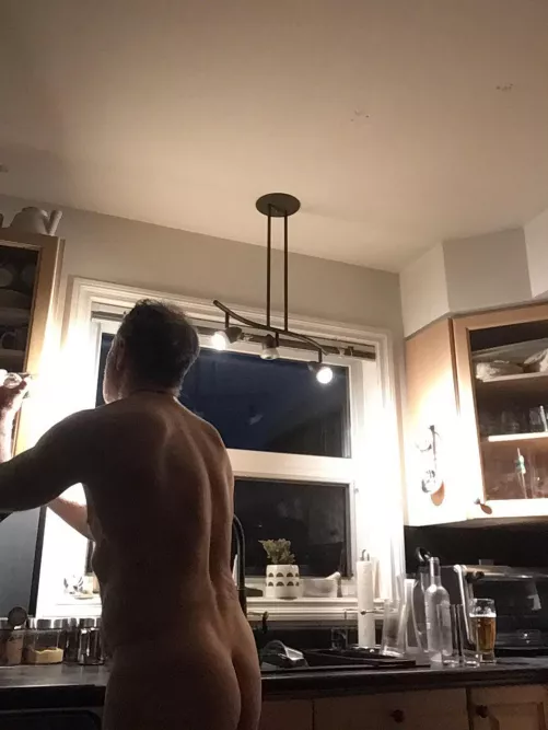 Doing the dishes