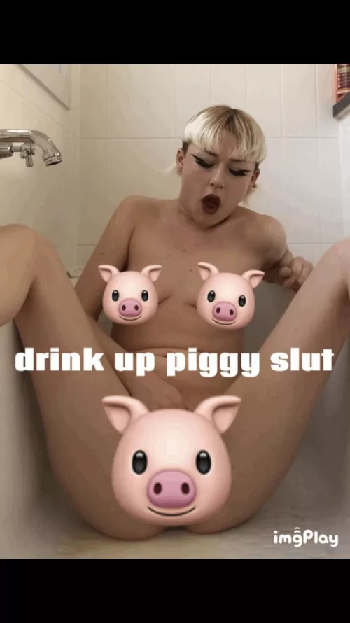 [domme] [oc] i know piggy sluts like you would do anything for a sip of mistresses piss