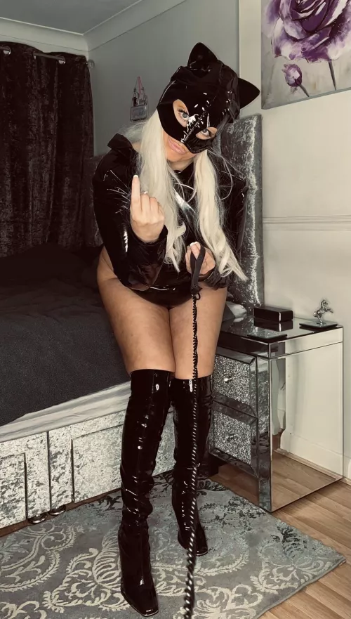 [domme] Your POV when you’re horny,denied and about to be walked all over by a sex kitten