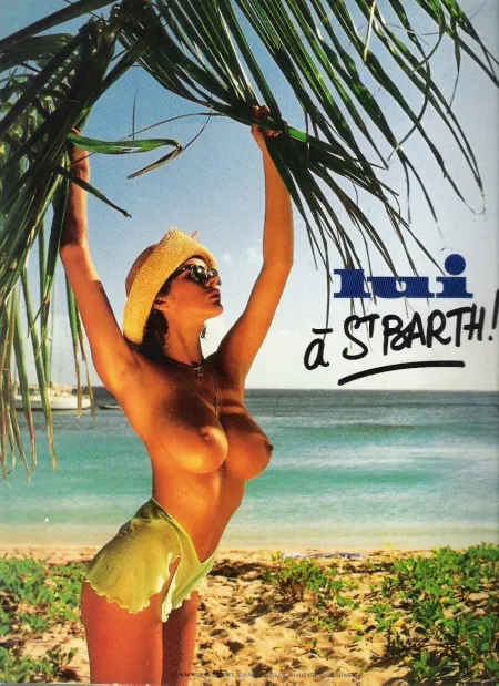 Donna Ewin | Supplément LUI N°16 1989 | Special St. Barth