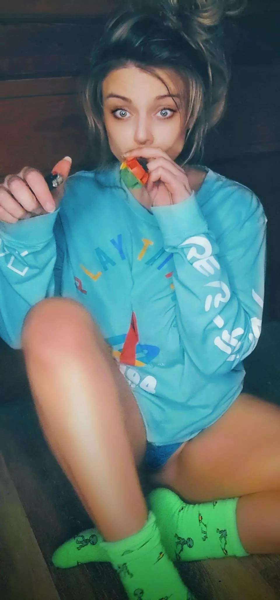 Don't ever make me pick between weed or you, cause I'll be high af missing you 💋💔💯