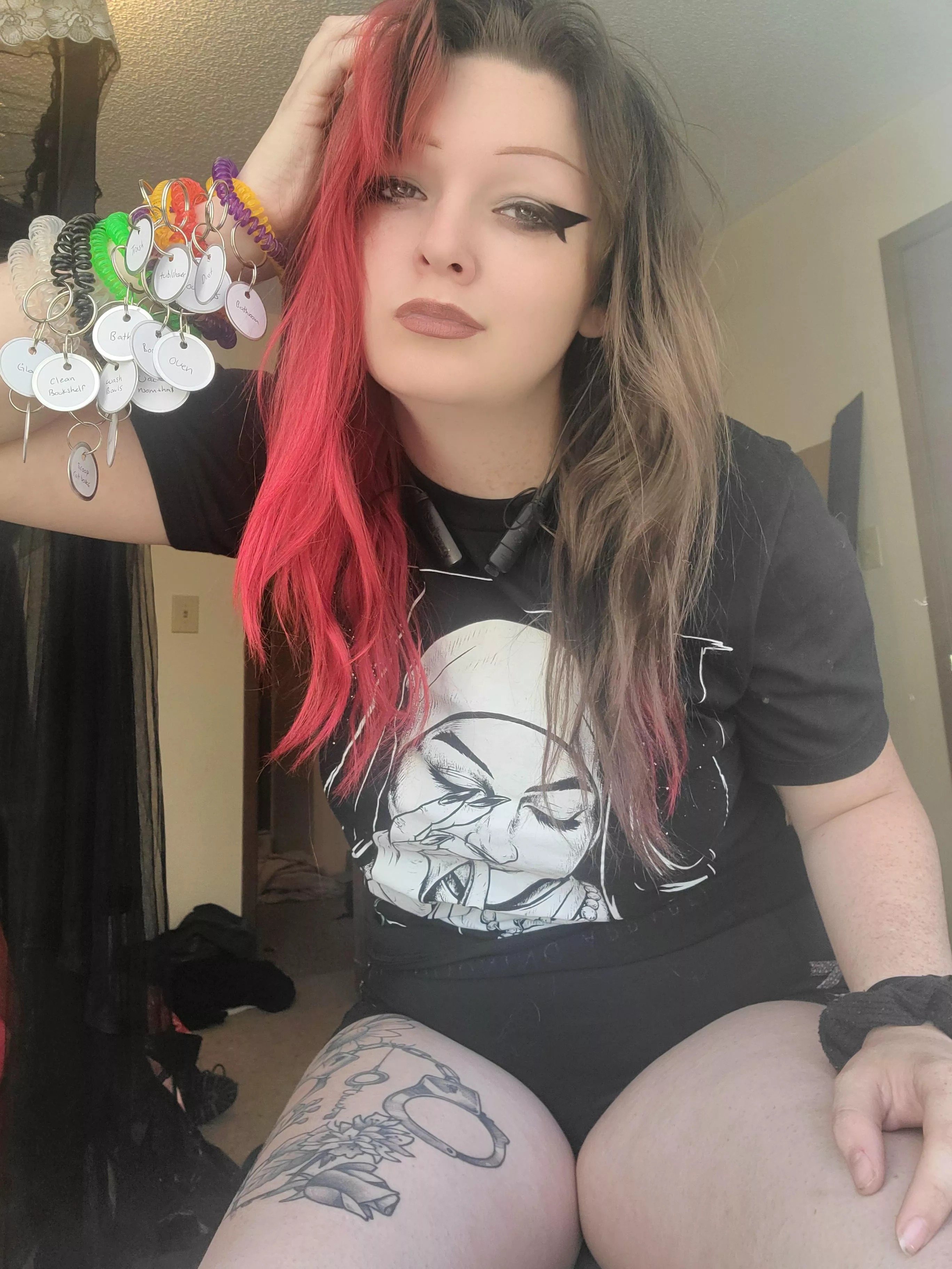 Don't mind my chore charms lol Don't mind my chore charms lol