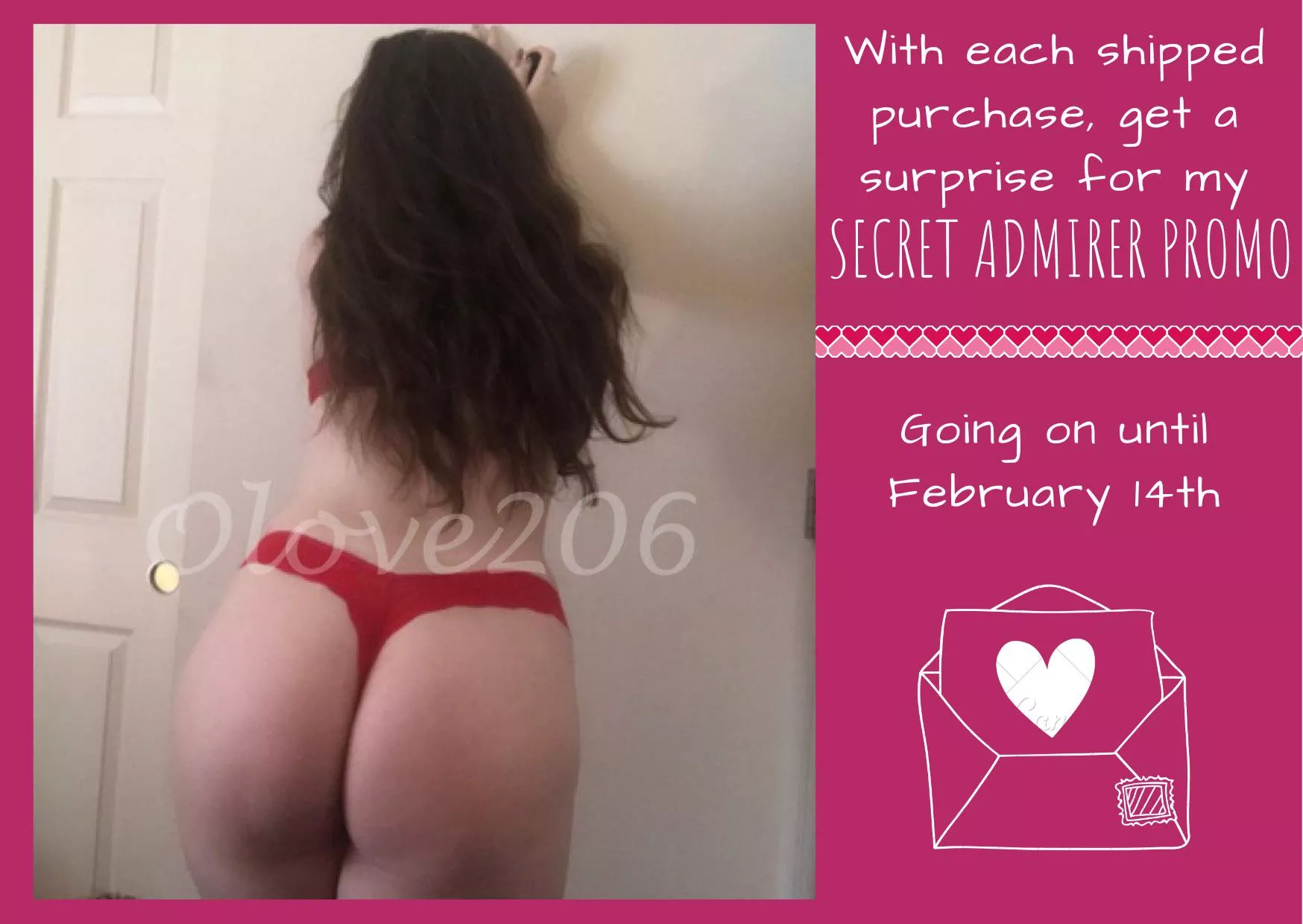 Don’t miss out on my 💕Secret Admirer Promotion💕 to show my clients some love! 🤍 Panties • Socks • Candy • Digital Content • GFE • & more! 🤍 Kik @LivL206 // Ask about my mini app to learn all about me!