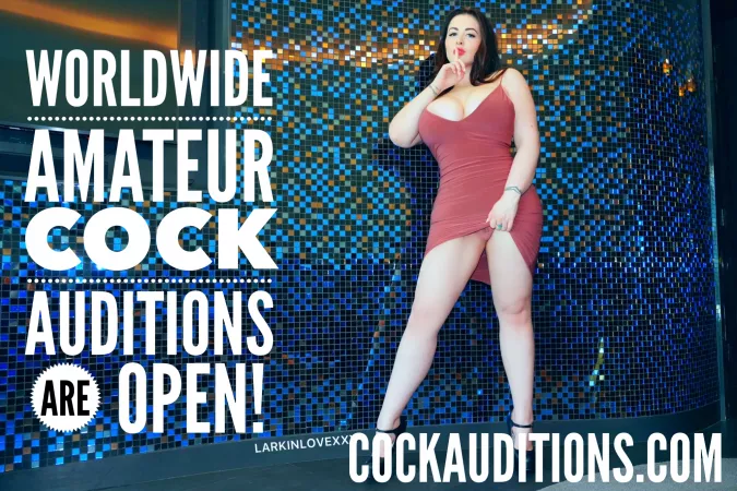 Don't miss your chance to be my IRL FUCKBUDDY! π Only 6 SPACES left in Worldwide Amateur Cock Auditions. Hosted on my FREE fanclub! Info in post ππ
