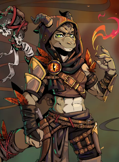 Don't play with fire (art by me)