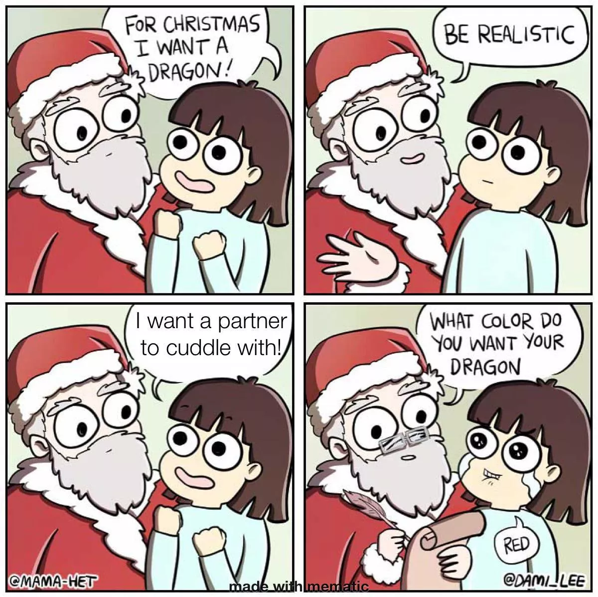 Don’t we all want a dragon for Christmas…