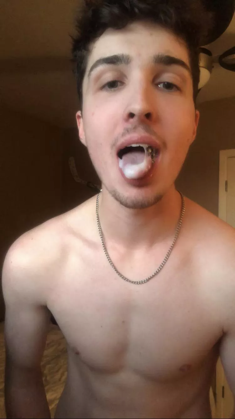 Don’t worry I swallowed it all