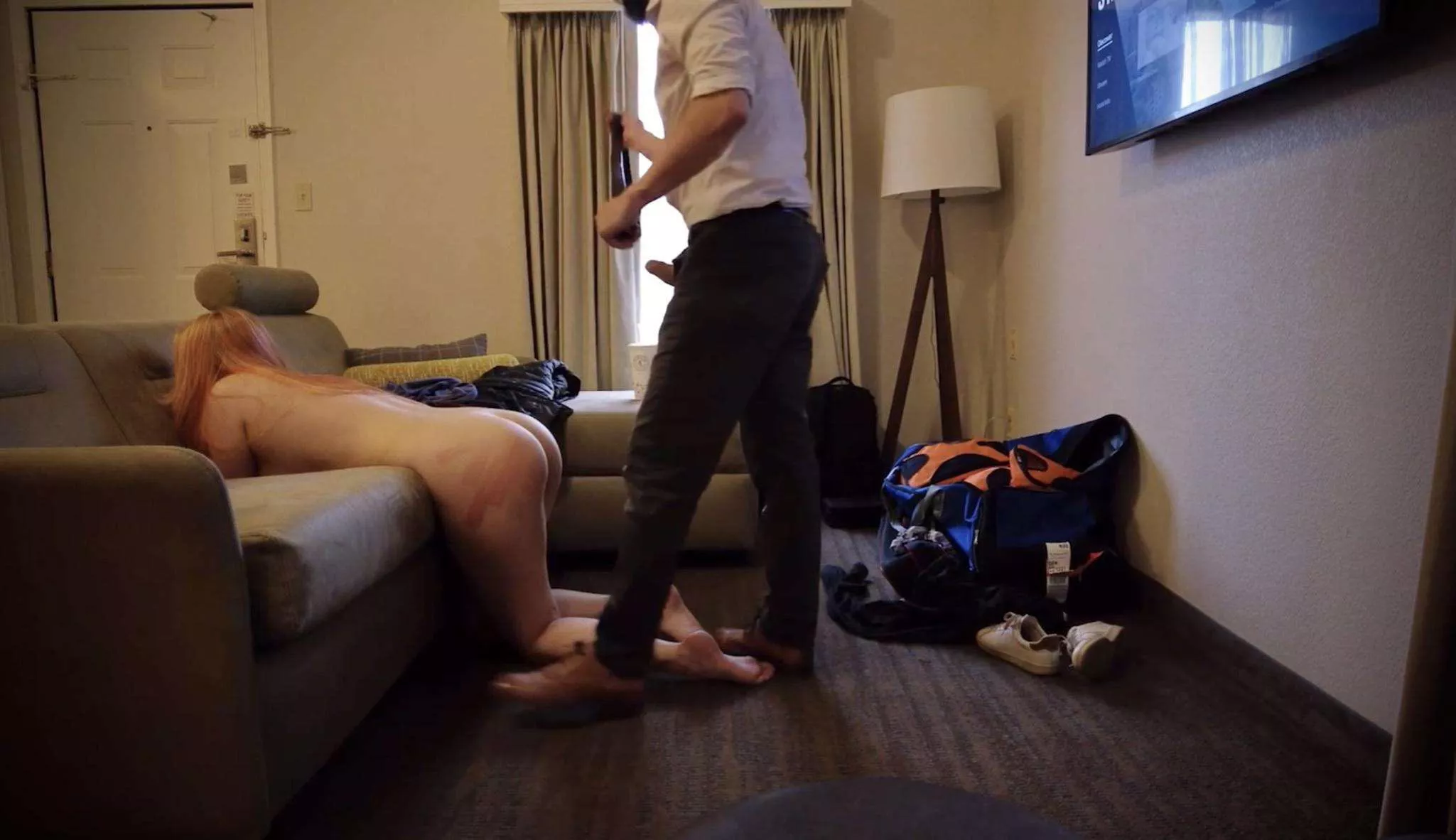 Don’t you just love it when the spanking makes you hyperventilate and cry?