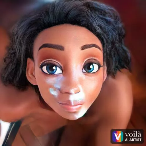 Don’t you love technology to protect real image, she let me post her as a Disney character 😂 Don’t you love technology to protect real image, she let me post her as a Disney character 😂