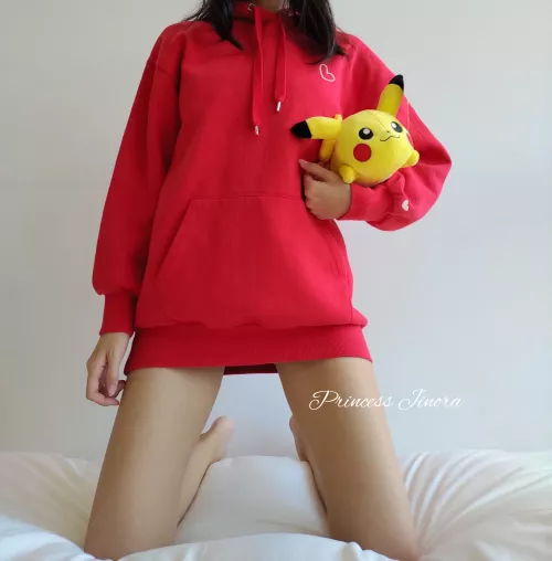 Don't you wish that you're the pikachu? :3