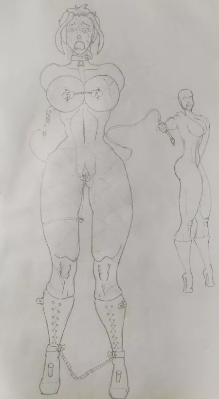 Dont't try to run or we have to start it over again. You will have time to rest when we fuck your ass.