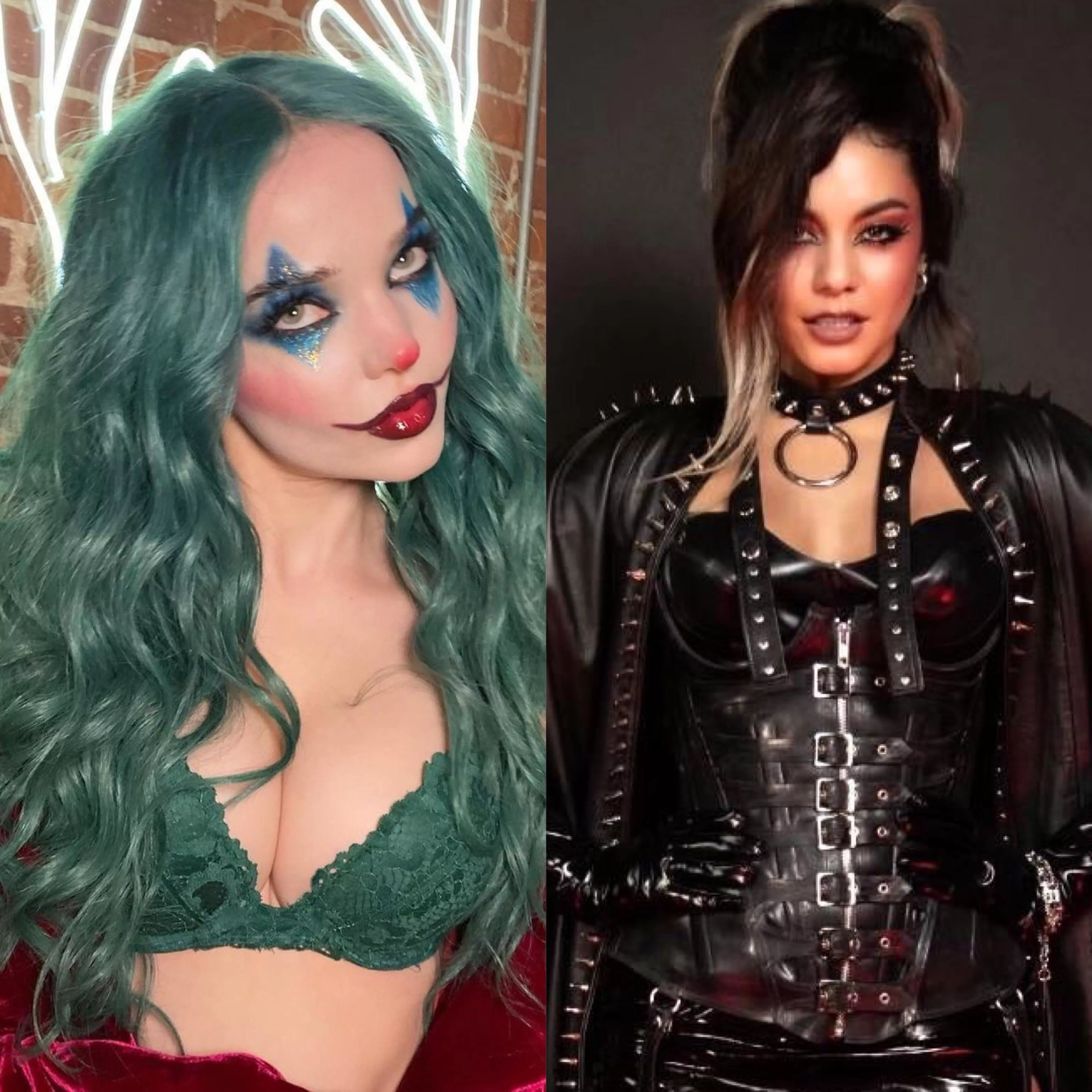 Dove Cameron and Vanessa Hudgens are the queens of Halloween. All shall bow before them. Dove Cameron and Vanessa Hudgens are the queens of Halloween. All shall bow before them.