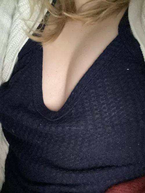 Down the blouse (OC)