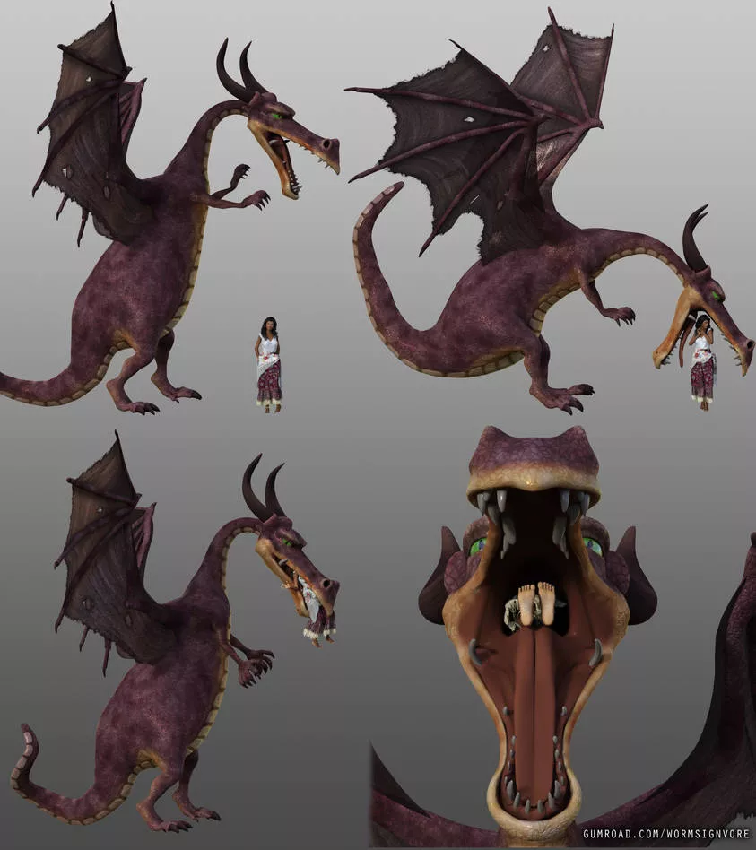 Dragon Eats Dancer Girl (?/Dragon)(F/Human)(Soft)(Oral)(submissive)(nsfw)(OC: WormsignVore Animations) Dragon Eats Dancer Girl (?/Dragon)(F/Human)(Soft)(Oral)(submissive)(nsfw)(OC: WormsignVore Animations)