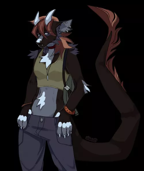 Dragon fursona :) art by me : oldmintt on Twitter