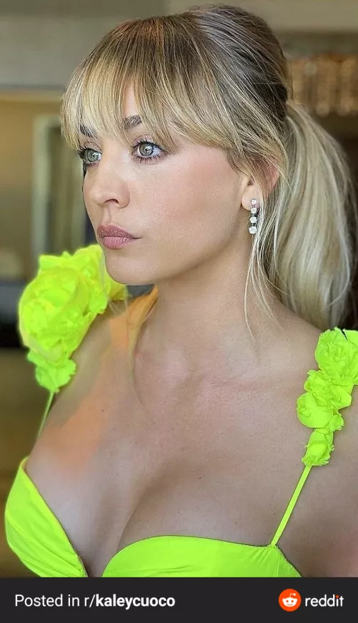 Drain my heavy balls for Kaley Cuoco
