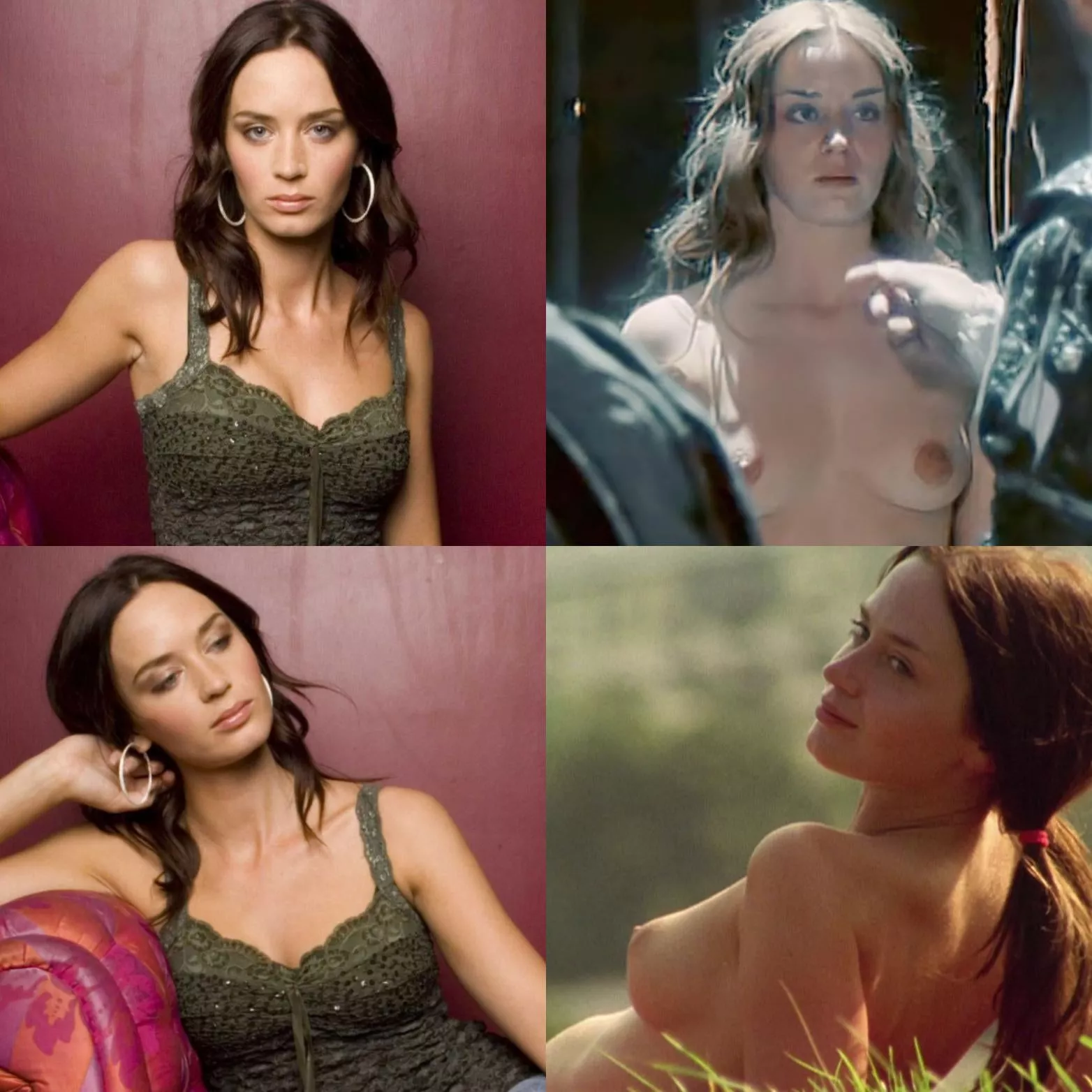 Drain my throbbing cock for Emily Blunt Drain my throbbing cock for Emily Blunt