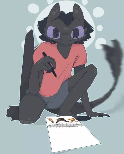 Drawing floppas by me