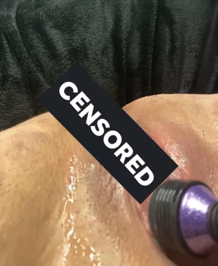 Drenched myself 🤭💦💦