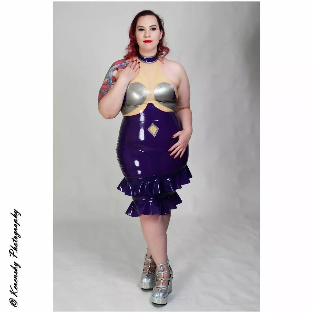 Dress by Super Bonito Latex, photo by Kerensky Photography with hair and makeup by LMT Artistry Dress by Super Bonito Latex, photo by Kerensky Photography with hair and makeup by LMT Artistry