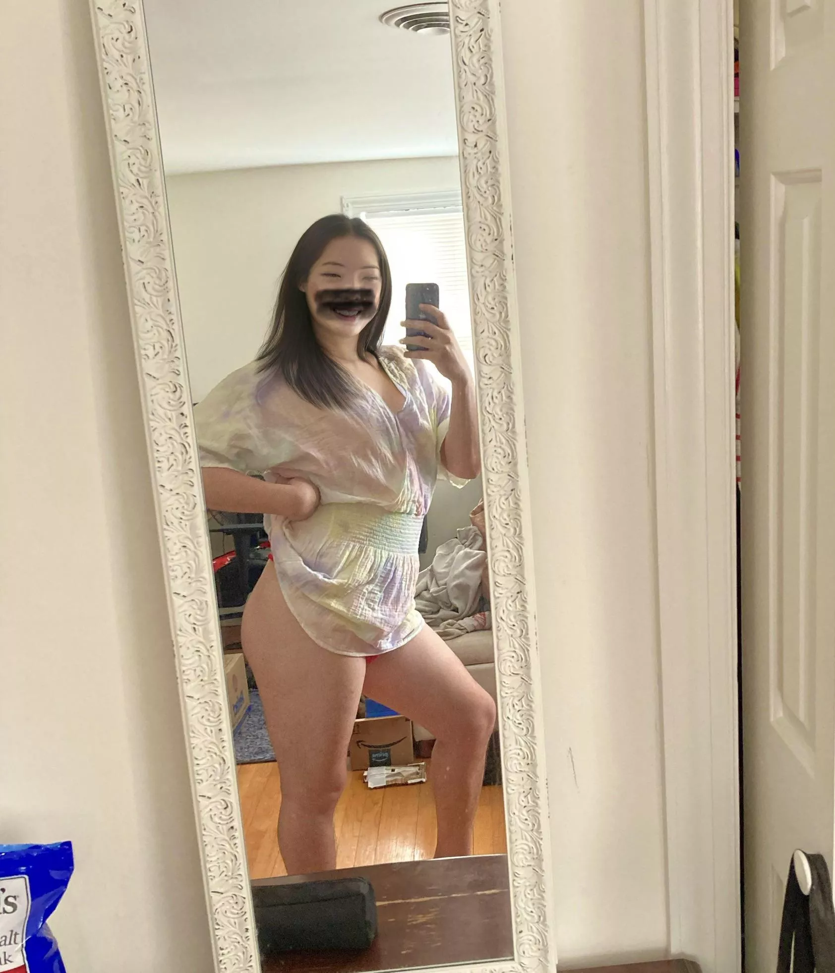 Dress = easy access anywhere 😉