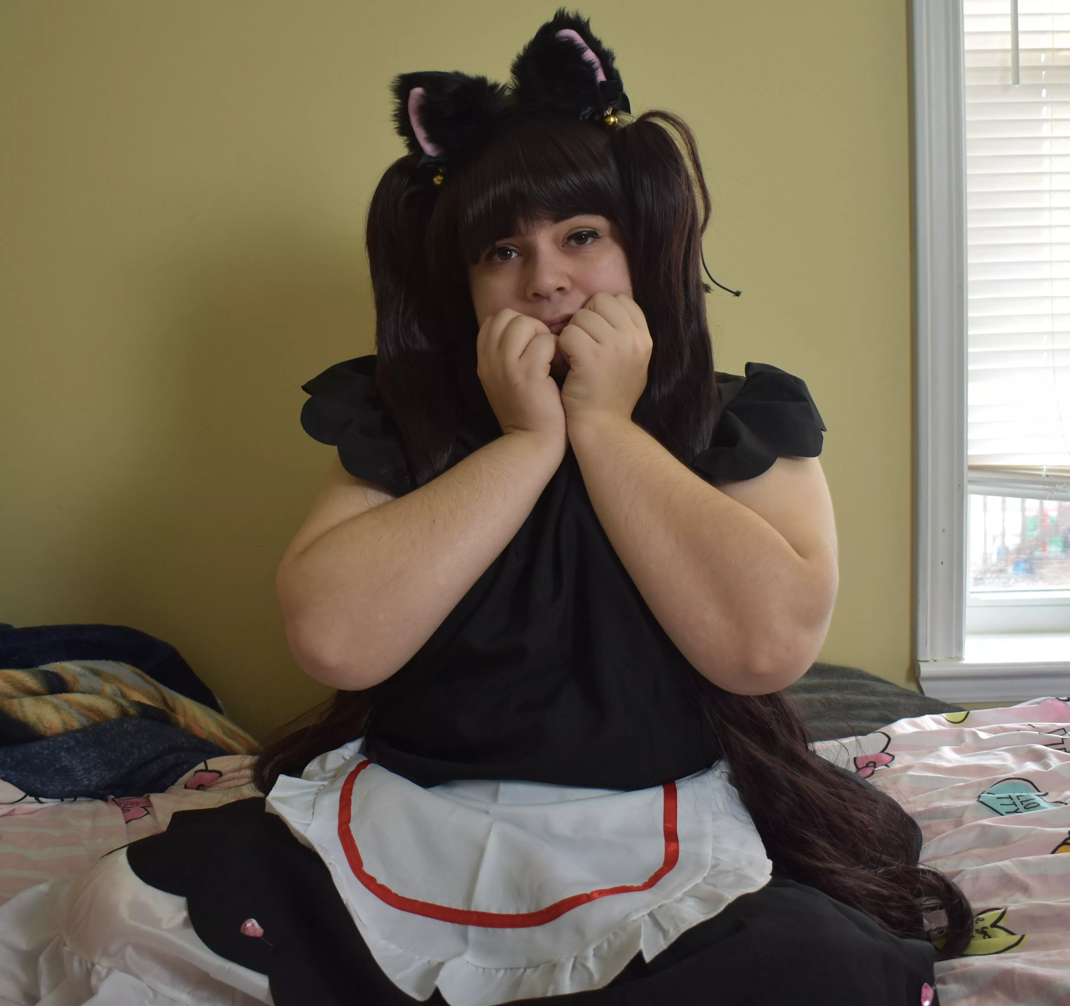 Dressed as Chocola the cat girl :)