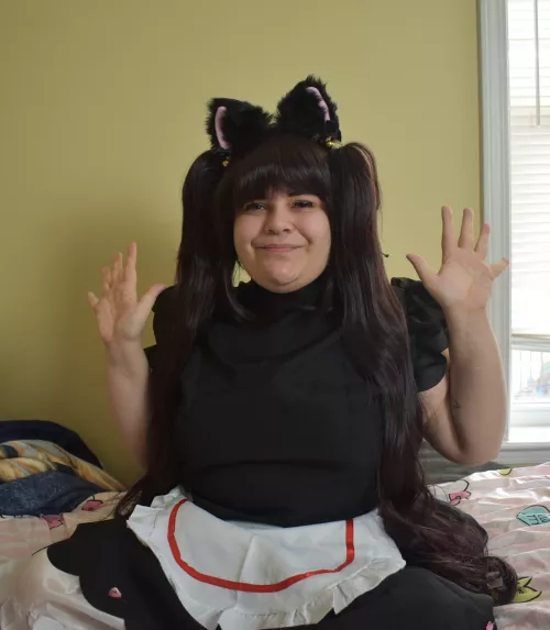 Dressed as Chocola the cat girl :)