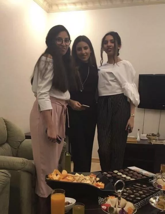 Dressed up friends Dressed up friends