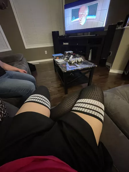 Dressed up in front of people for the first time! UwU *bonus points if you guess the movie 😝*