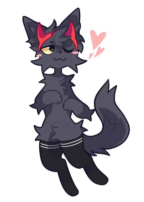 dripped out in socks [ art by me @zestylemonss on twitter ]