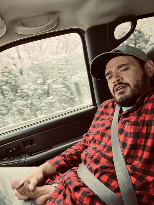 Driving up north โ๏ธ