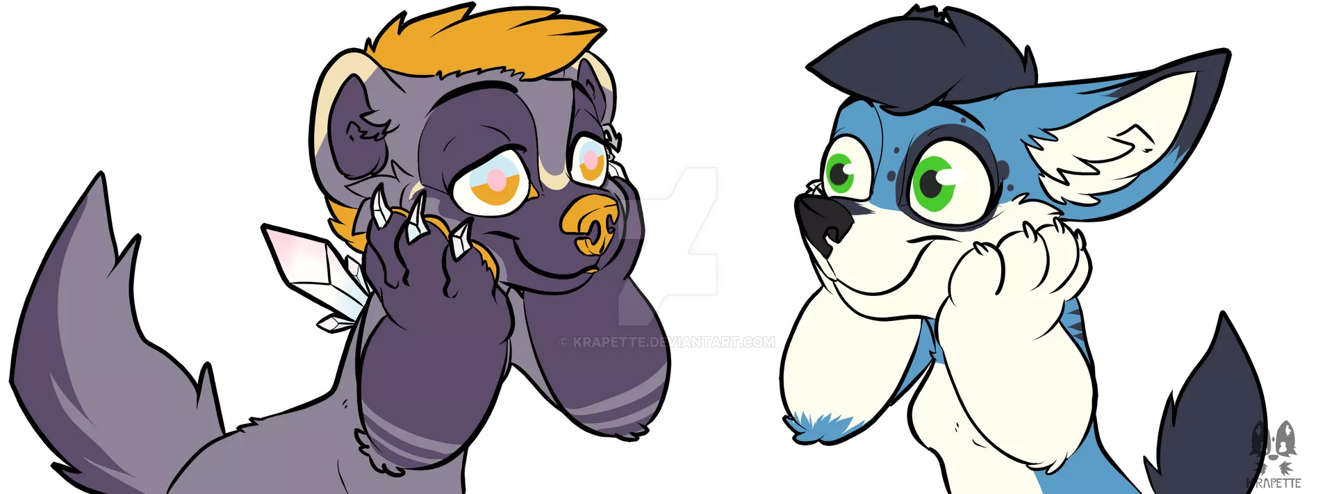 Drommer and Lagoss [GIFT] (by Krapette)