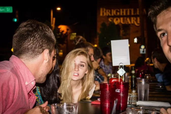Drunk college blonde Drunk college blonde