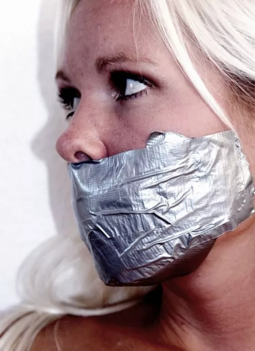Duct tape is fun, until it's time to take it off. Guess it's best just to leave it on?