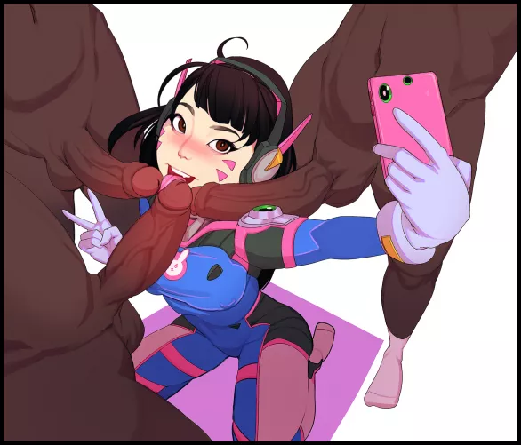 D.VA Blowbang Selfie (Gaiidraws) [Overwatch]