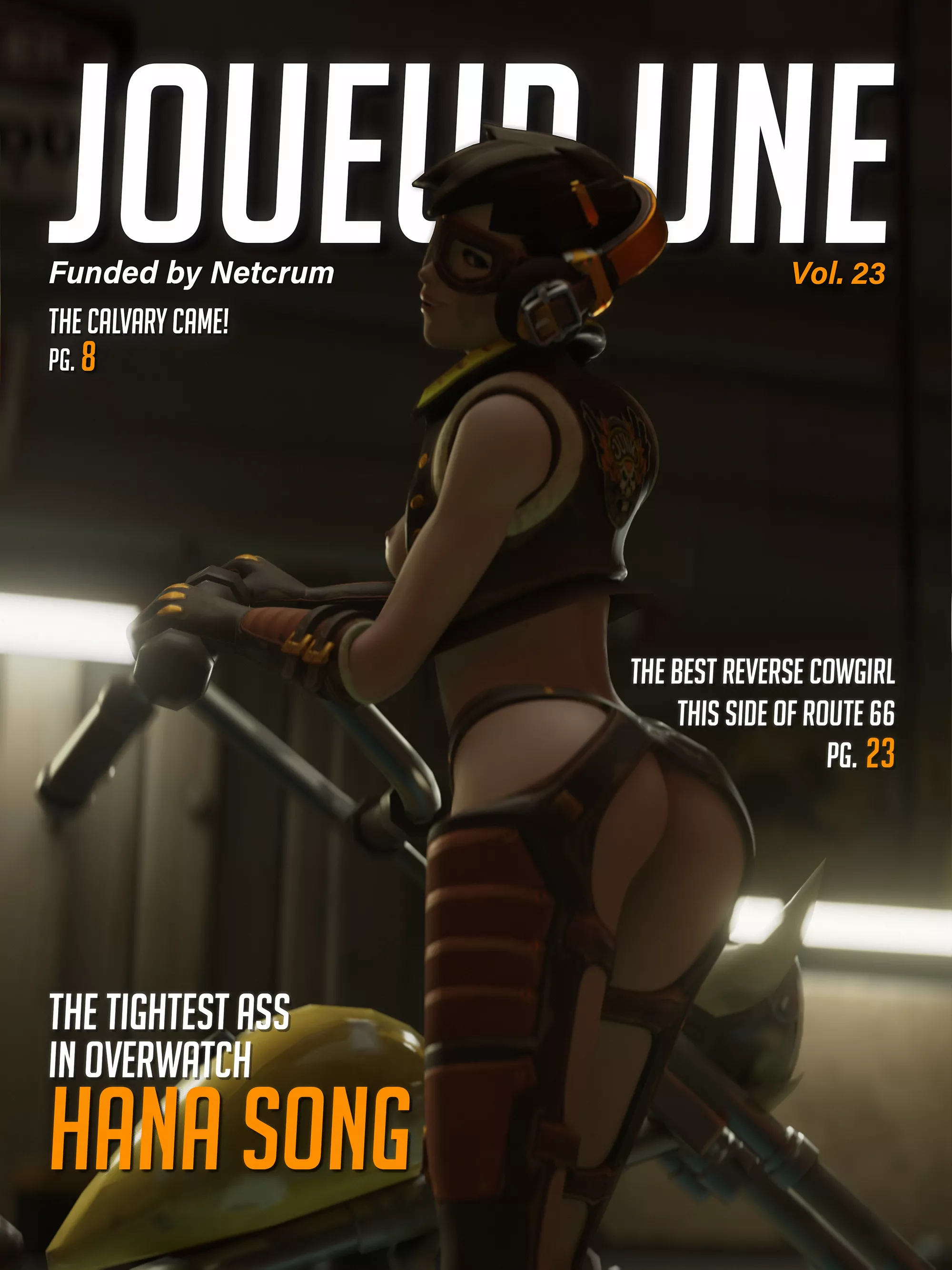 D.va gets to be cover girl of the month! (netcrum) D.va gets to be cover girl of the month! (netcrum)