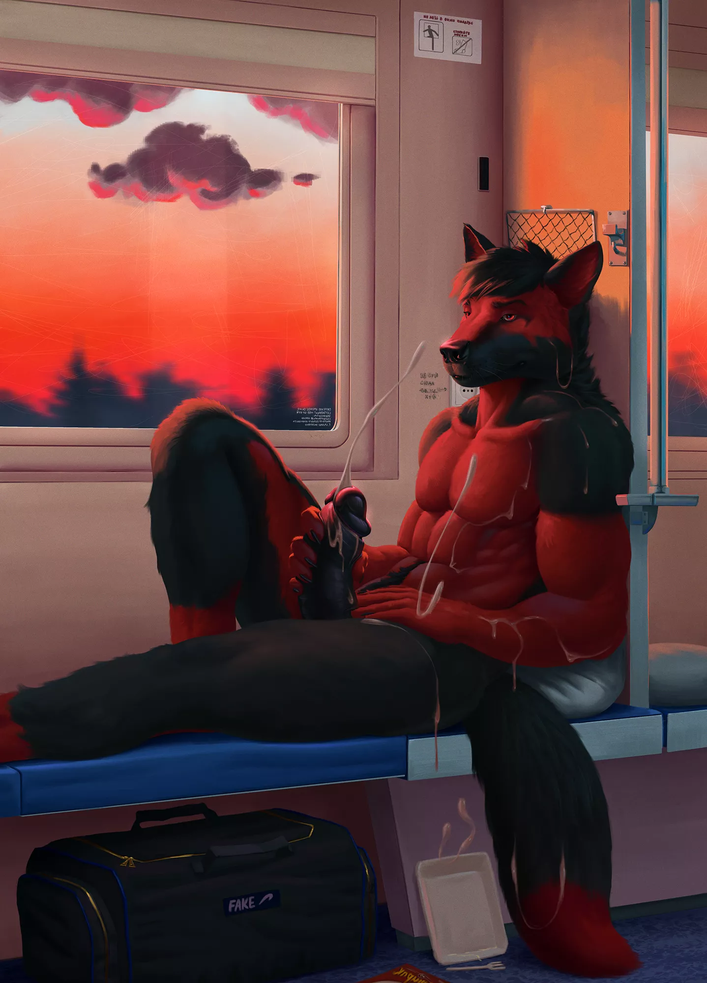 Early Morning On The Train [M] (Tall_Lizzard)