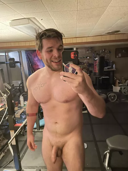 Early morning simple nude while soft. A gentle way to start your weekend.