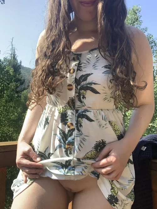 eat me out on my deck?